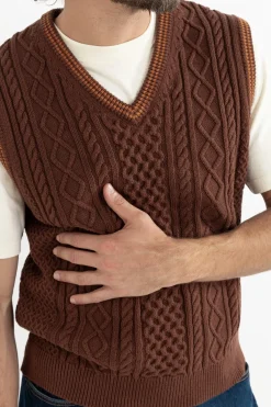 Rhythm Assembly Fisherman Knit Vest
