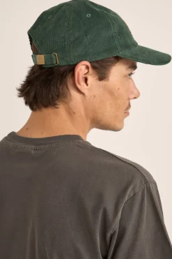 Rhythm Awake Cord Cap Vintage Green