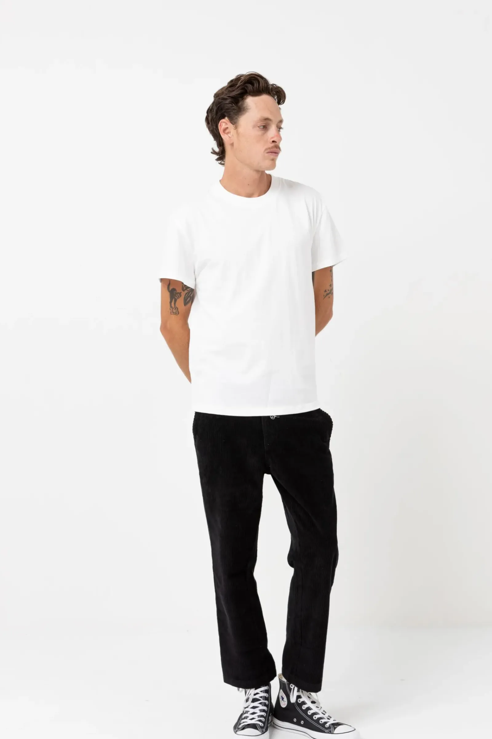 Rhythm Band SS T-Shirt Vintage White