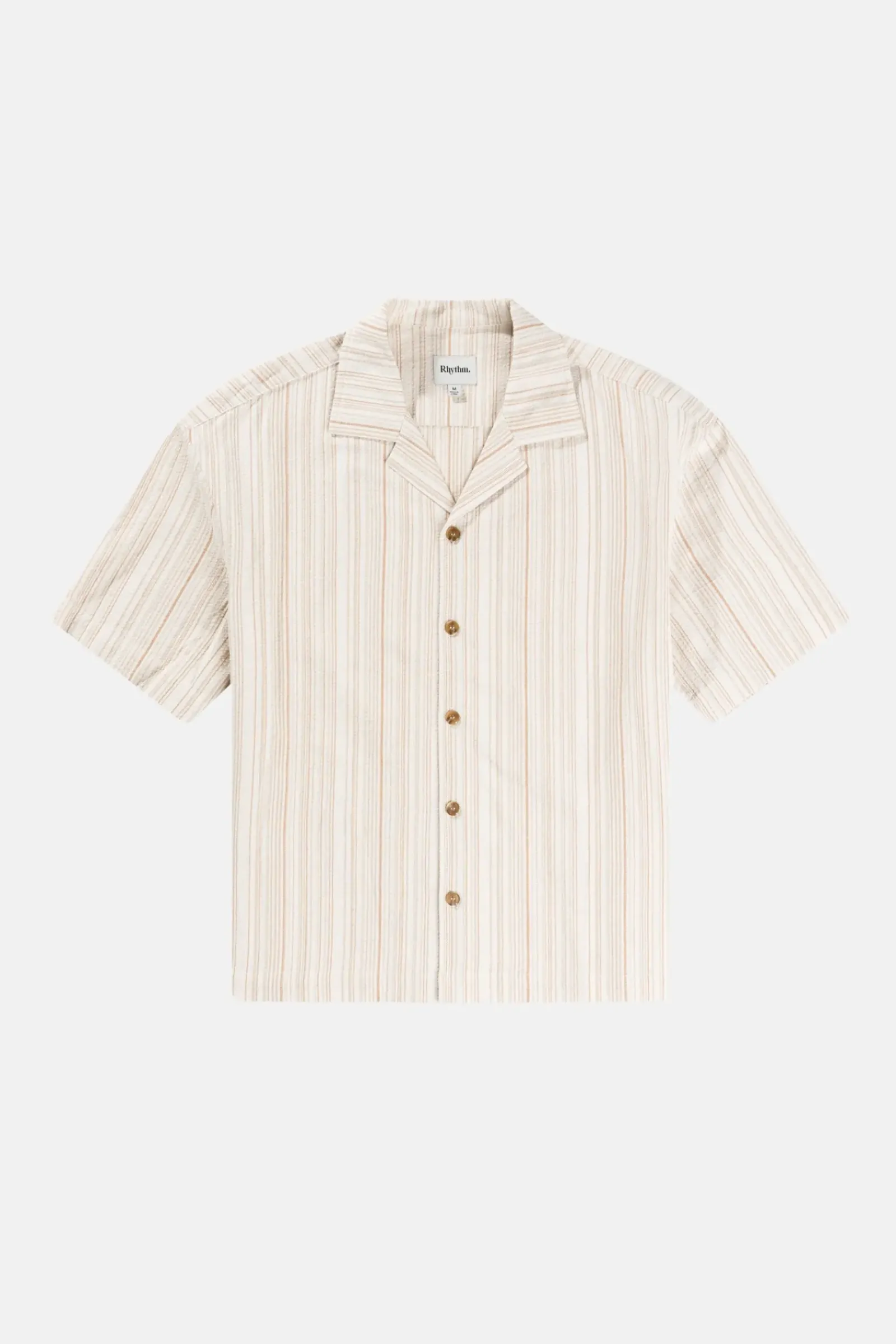 Rhythm Benny Relaxed Stripe Ss Shirt