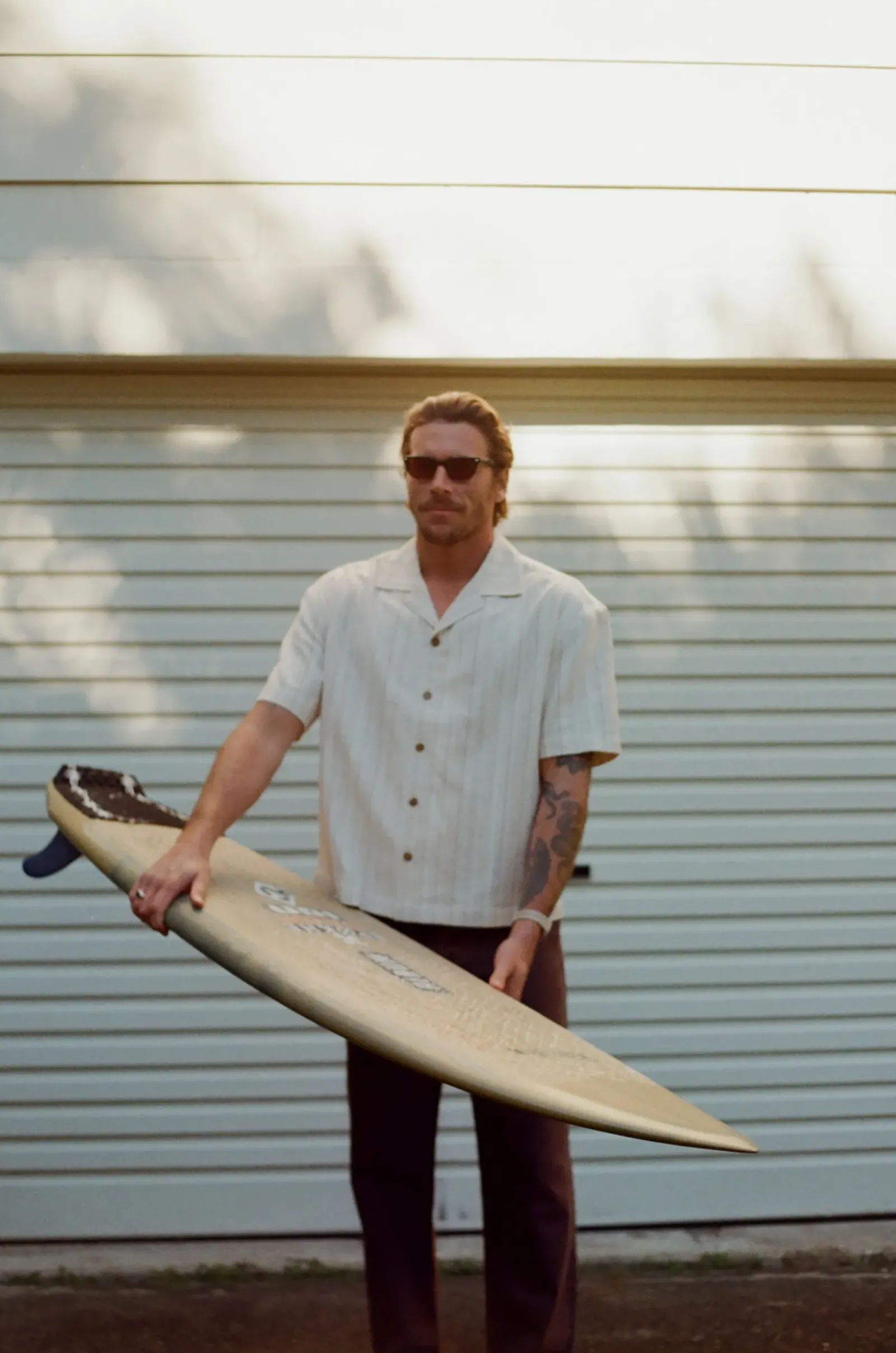 Rhythm Benny Relaxed Stripe Ss Shirt