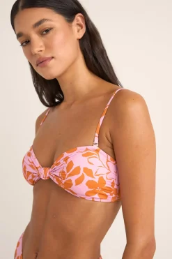 Women Rhythm Bora Bora Knotted Bandeau Top