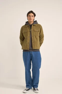 Rhythm Brushed Twill Trucker