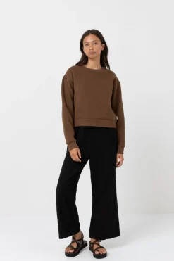 Women Rhythm Classic Crew Neck Fleece