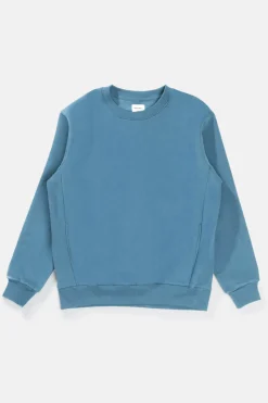 Rhythm Classic Fleece Crew Mineral Blue