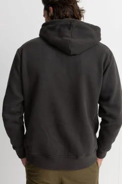 Rhythm Classic Fleece Hood Vintage Black