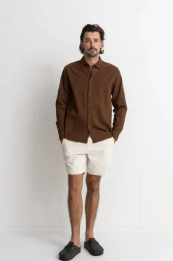 Rhythm Classic Linen Ls Shirt
