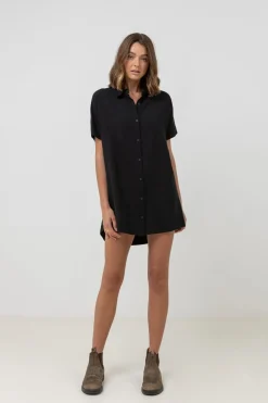 Women Rhythm Classic Shirt Dress