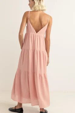 Women Rhythm Classic Tiered Midi Dress