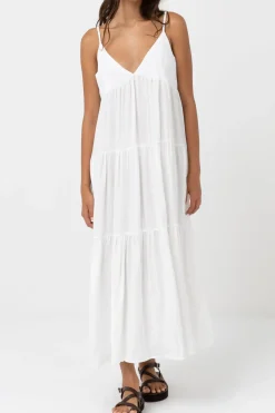 Women Rhythm Classic Tiered Midi Dress