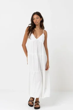 Women Rhythm Classic Tiered Midi Dress