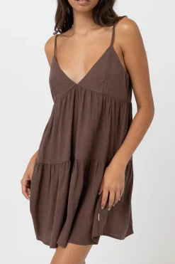 Women Rhythm Classic Tiered Mini Dress