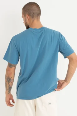 Rhythm Classic Vintage Tee Mineral Blue