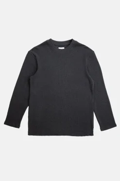 Rhythm Classic Waffle Knit Vintage Black