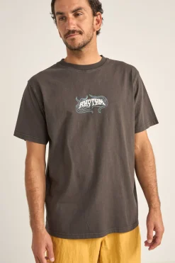 Rhythm Dos Soles Vintage Ss T-Shirt Vintage Black