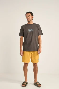 Rhythm Dos Soles Vintage Ss T-Shirt Vintage Black