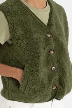 Women Rhythm Ella Sherpa Vest