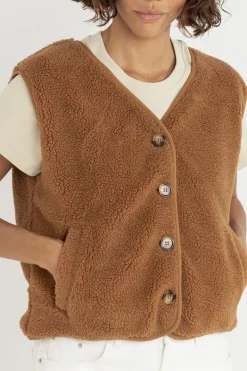 Women Rhythm Ella Sherpa Vest