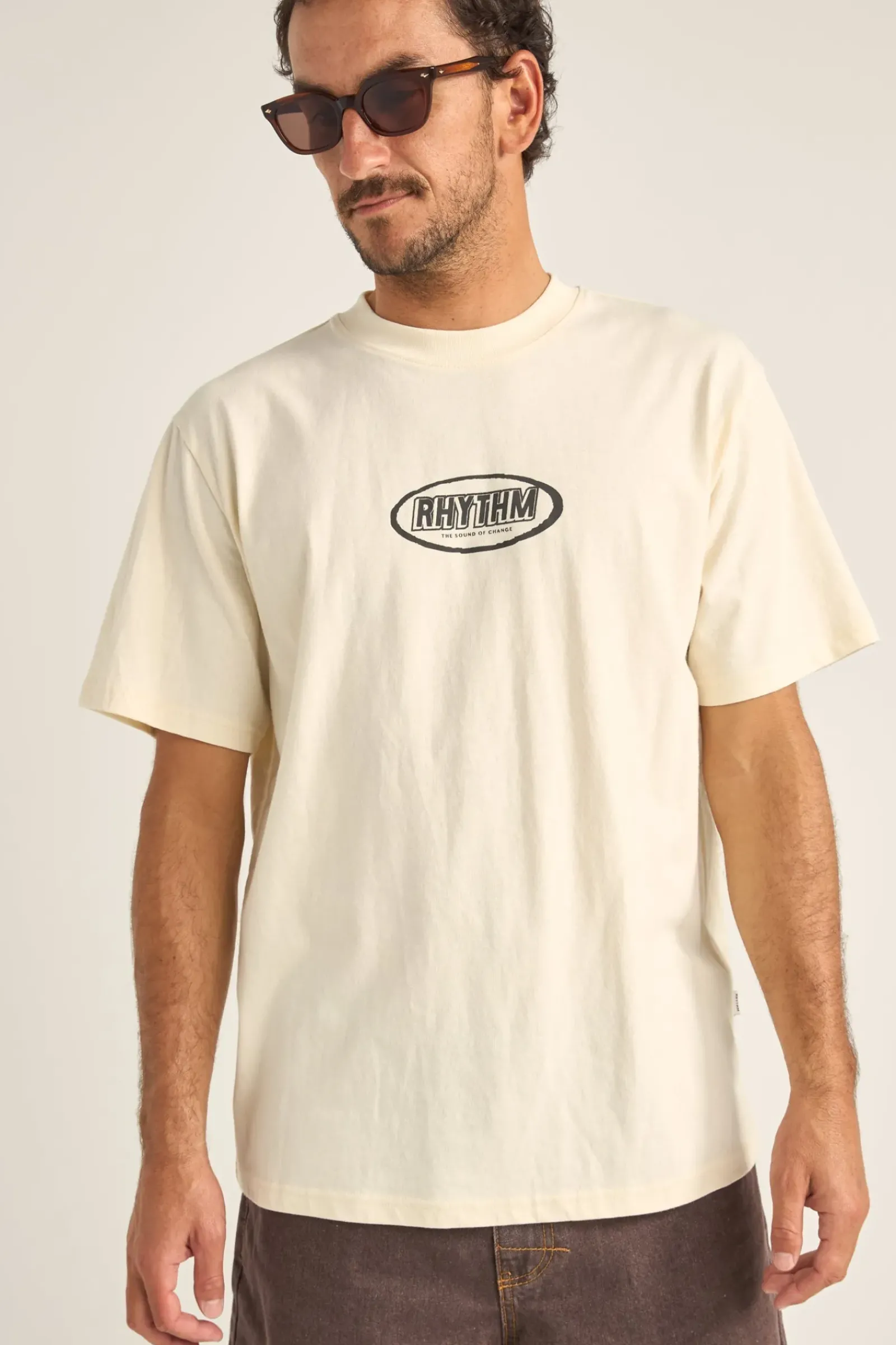 Rhythm Elliptic Printed Vintage Ss T-Shirt