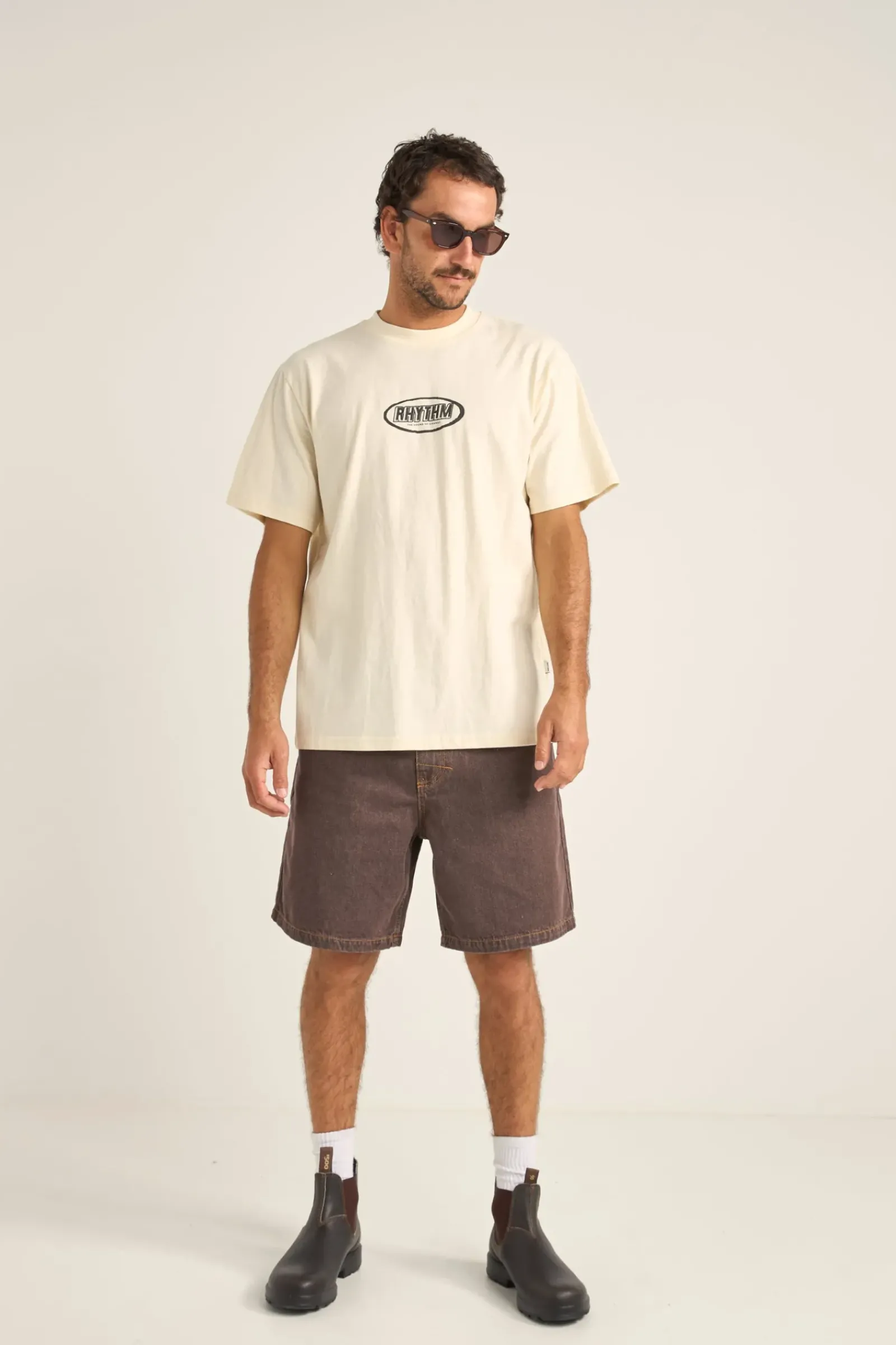 Rhythm Elliptic Printed Vintage Ss T-Shirt