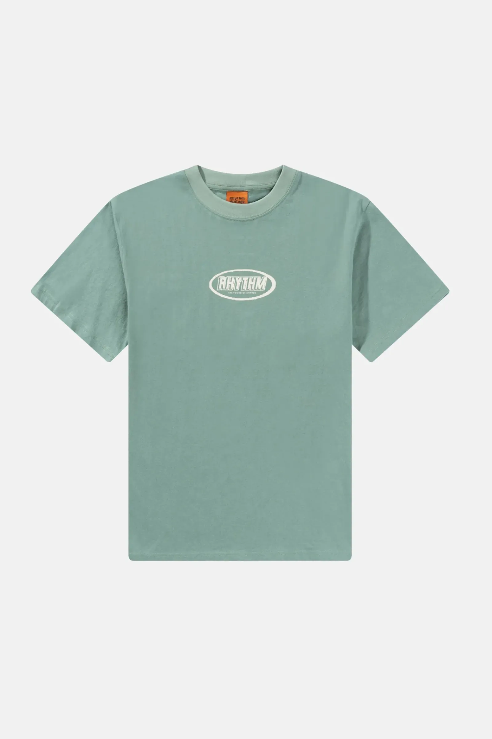 Rhythm Elliptic Printed Vintage Ss T-Shirt Vintage Green