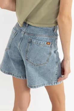 Women Rhythm Escape Denim Short Washed