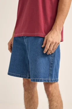 Rhythm Essential Denim Short Dark Wash