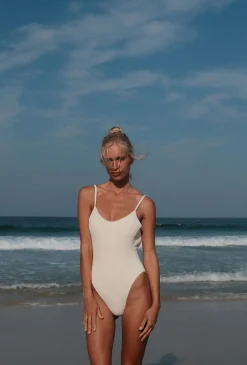 Women Rhythm Essential Rib Minimal One Piece