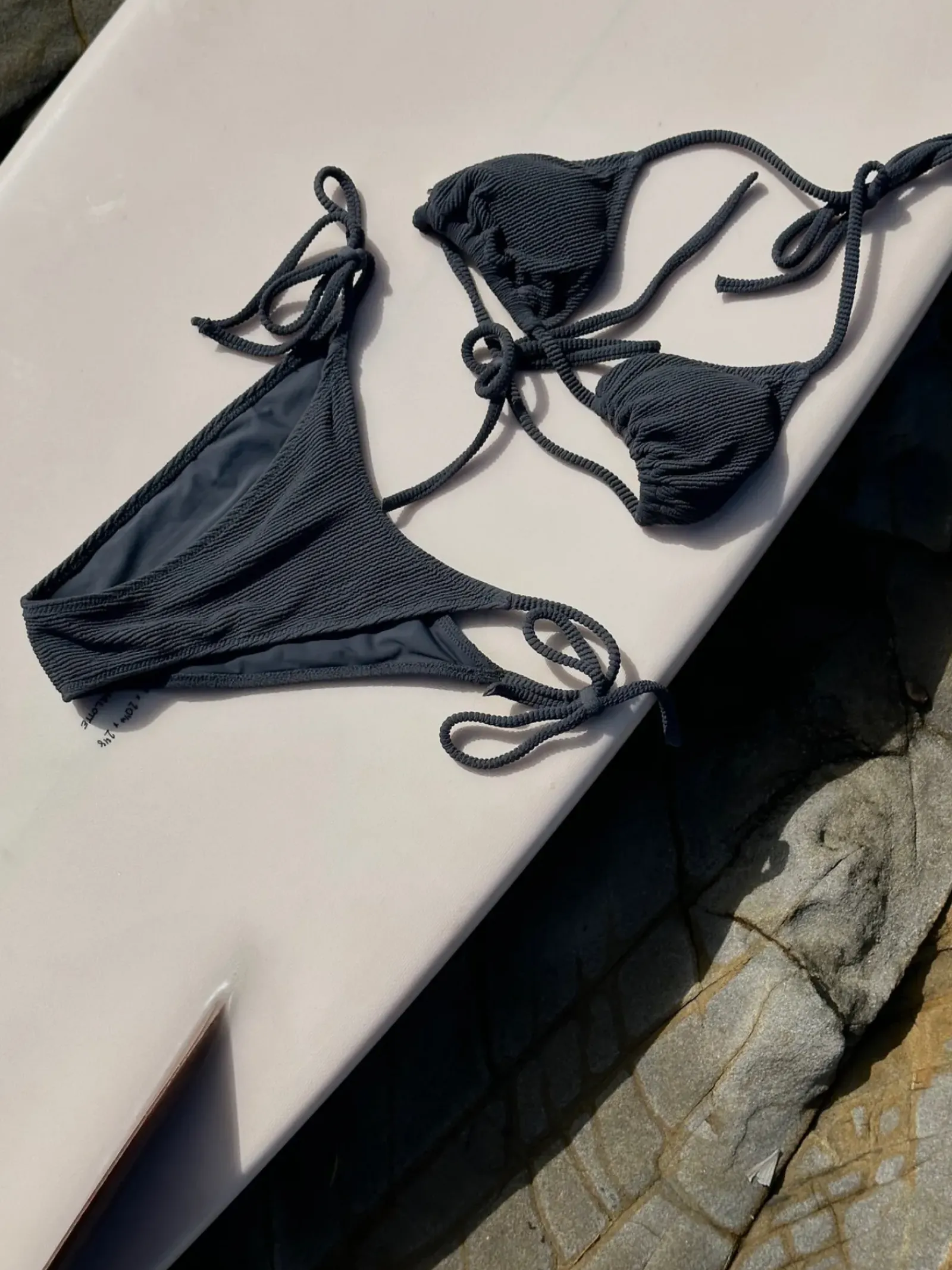 Women Rhythm Essential Rib Slide Tri Top