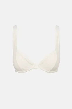 Women Rhythm Essential Rib Underwire Top Creme