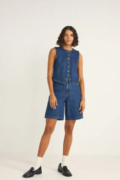 Women Rhythm Gia Denim Jorts