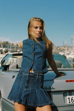Women Rhythm Gia Denim Vest