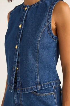 Women Rhythm Gia Denim Vest