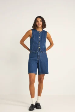 Women Rhythm Gia Denim Vest