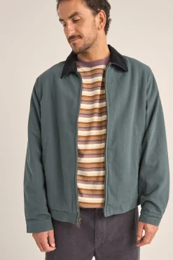 Rhythm James Jacket Dark Green