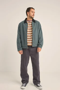 Rhythm James Jacket Dark Green