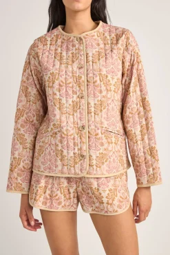 Women Rhythm Jane Paisley Quilted Jacket