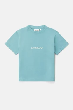 Kids Rhythm Kids Oasis SS T-Shirt Seafoam
