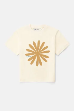 Kids Rhythm Kids Sun Ra SS T-Shirt Natural White