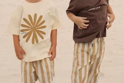 Kids Rhythm Kids Sun Ra SS T-Shirt Natural White
