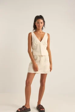Women Rhythm Lenny Drawcord Skirt
