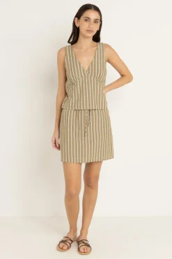 Women Rhythm Lenny Drawcord Skirt
