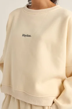 Women Rhythm Logo Crew Neck Fleece