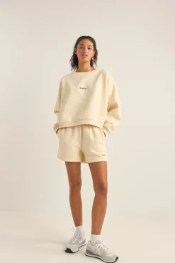 Women Rhythm Logo Crew Neck Fleece