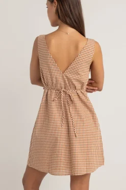 Women Rhythm Lola Check Mini Dress