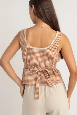 Women Rhythm Lola Check Top