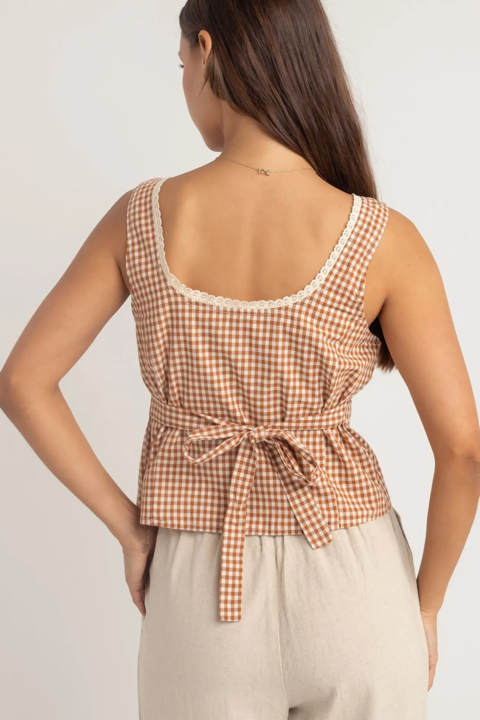 Women Rhythm Lola Check Top