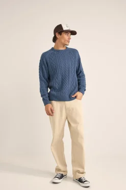 Rhythm Mohair Fishermans Knit