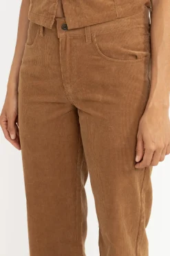 Women Rhythm Ranch High Waist Corduroy Pant