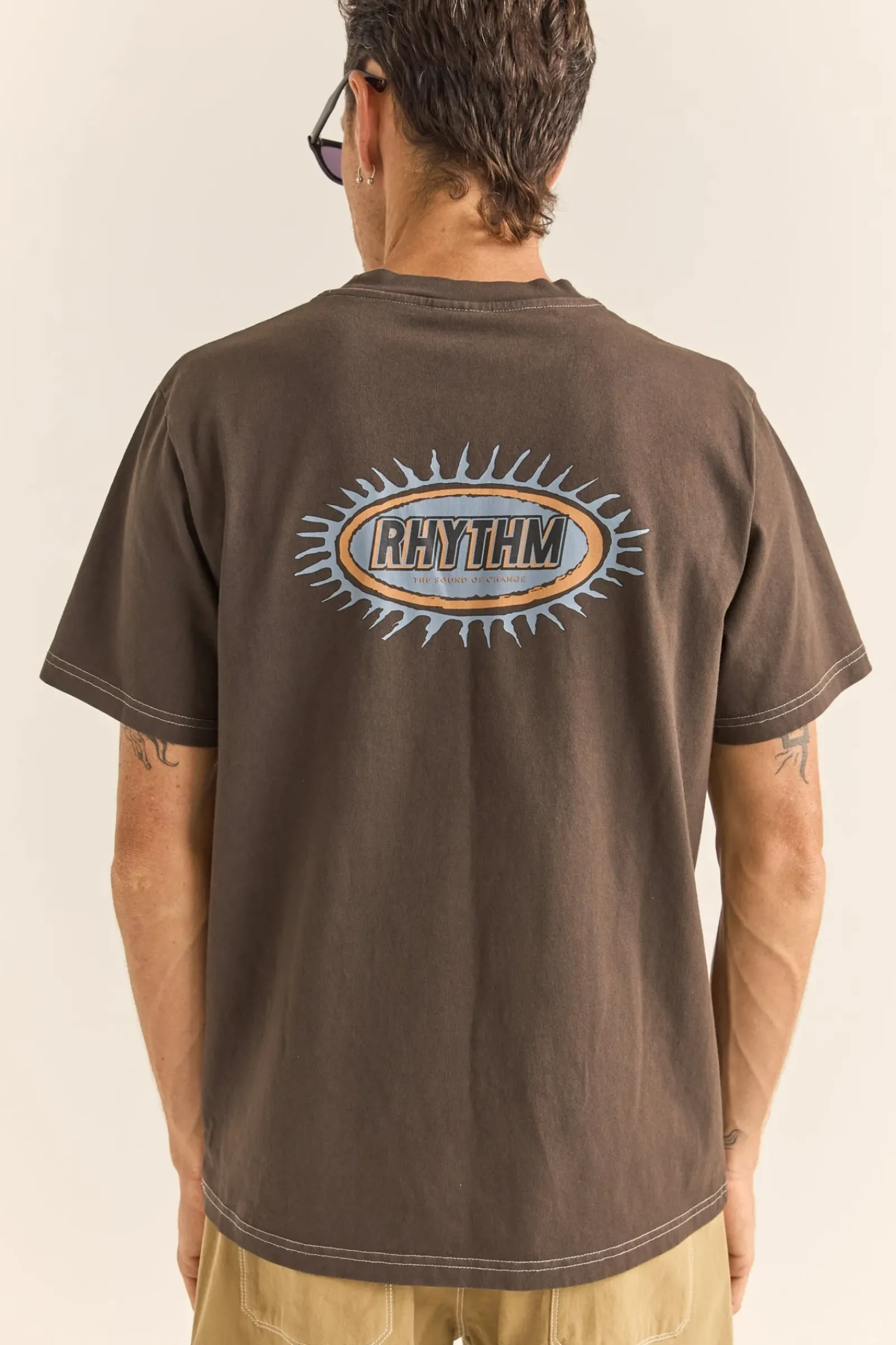 Rhythm Rays Vintage Ss T-Shirt Vintage Black